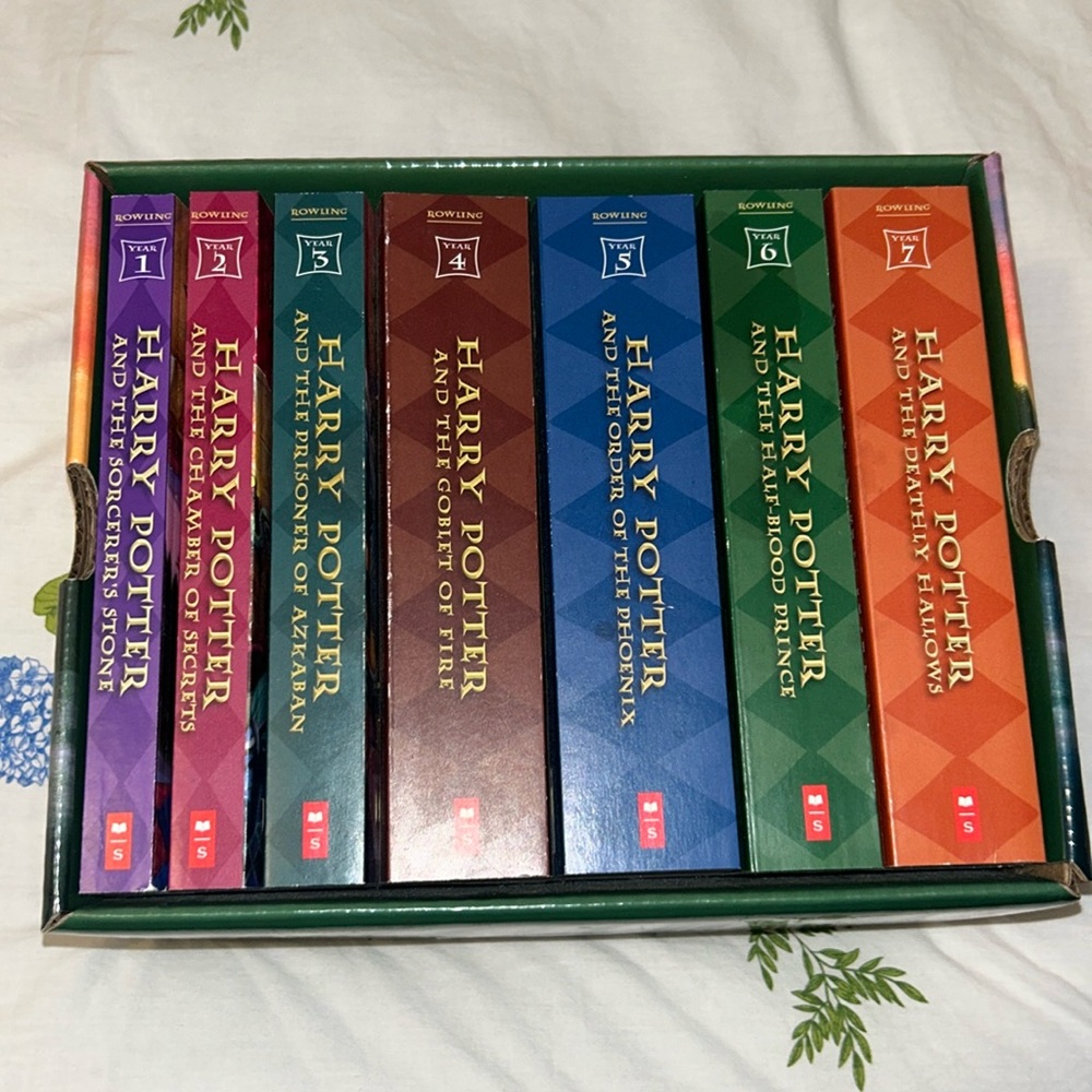 Harry Potter the complete series by J.K. Rowling